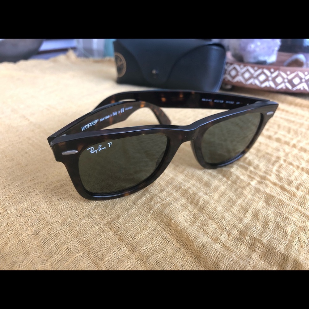 RayBan Original Wayfarer Tortoise Shell Polarized